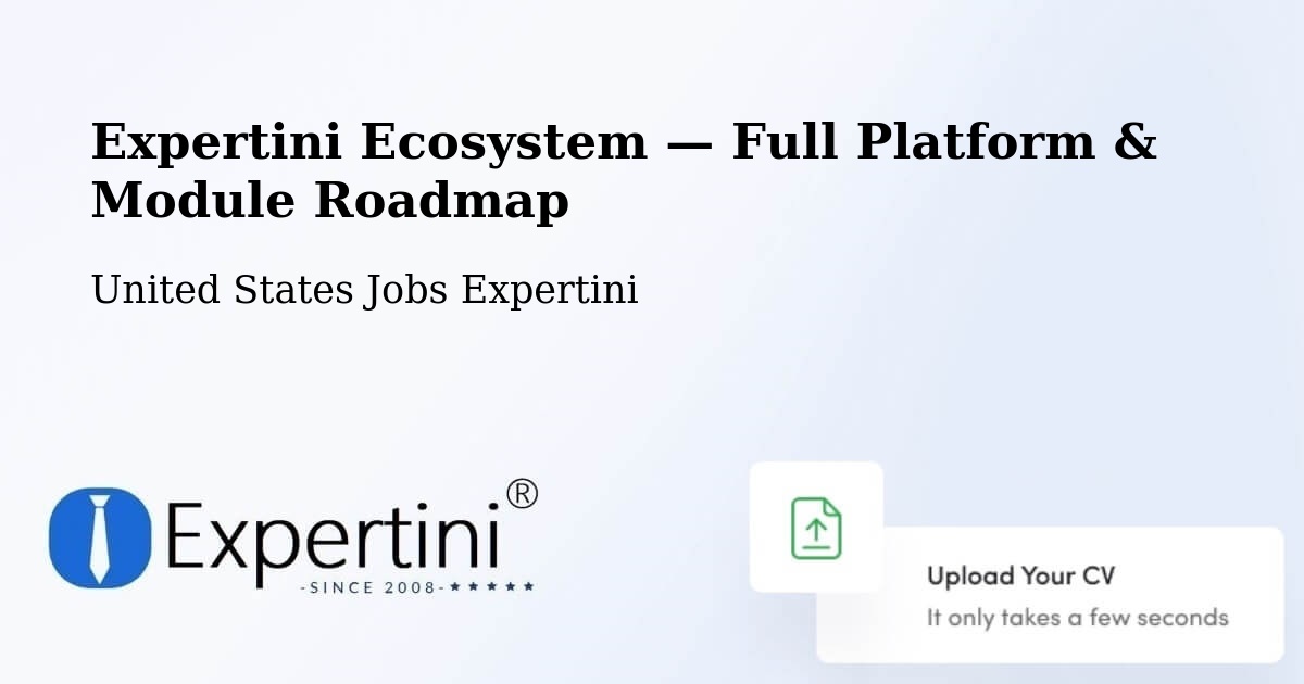 Expertini Ecosystem — Full Platform & Module Roadmap – Putney
